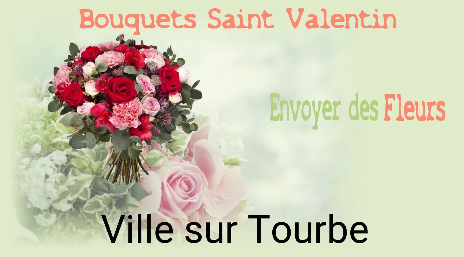 Roses de Saint-Valentin livrées à Ville-sur-Tourbe