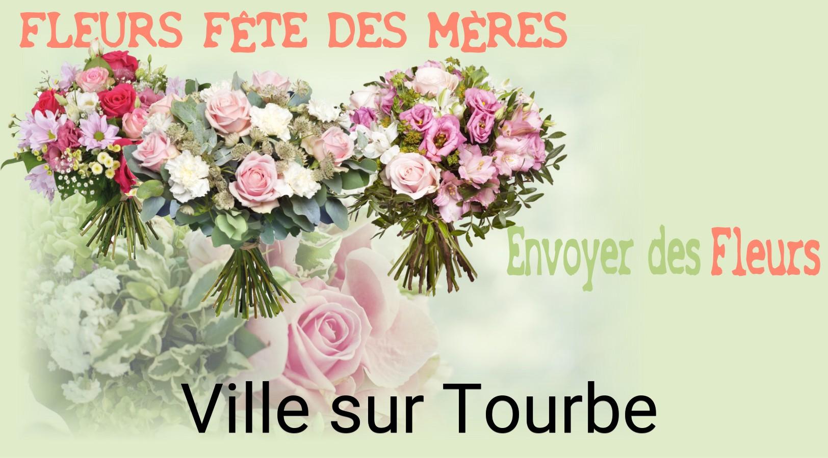 Bouquet de Fête des Mères livré à Ville-sur-Tourbe